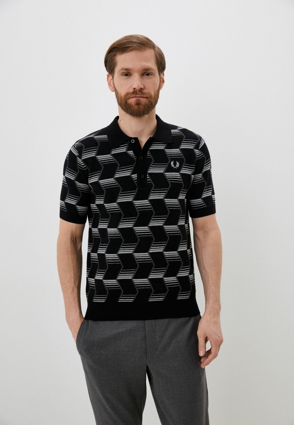 

Поло Fred Perry, Черный