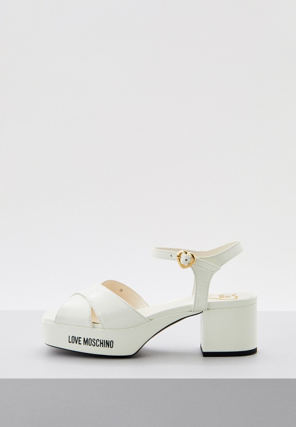 

Босоножки Love Moschino, Белый