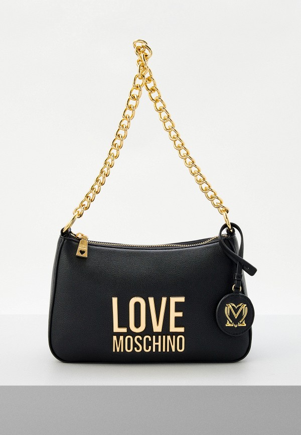 

Сумка и брелок Love Moschino, Черный