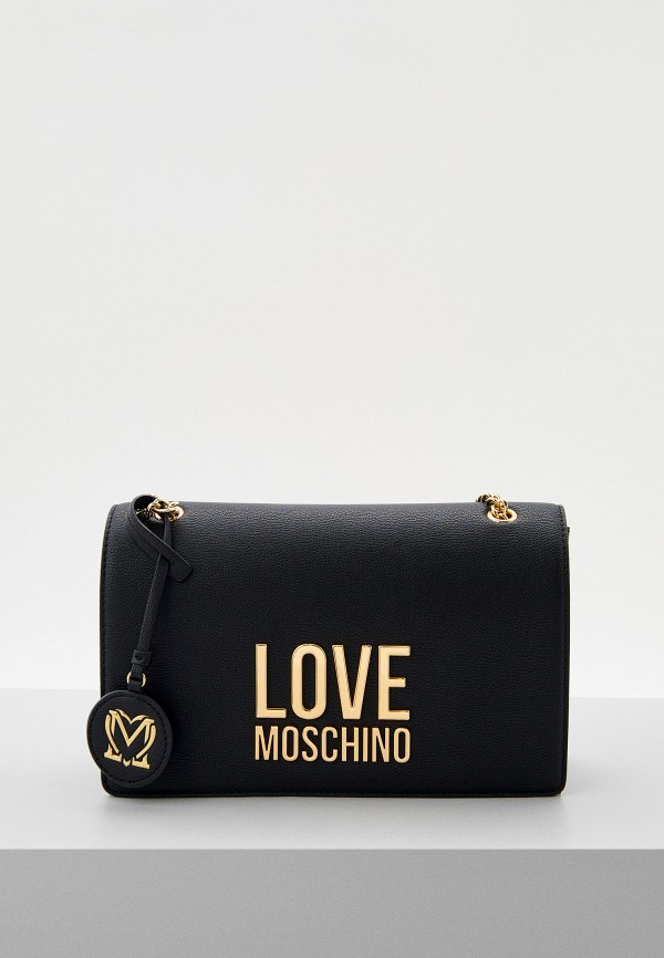 

Сумка и брелок Love Moschino, Черный