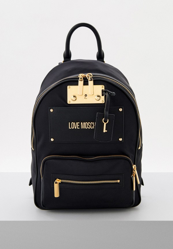 

Рюкзак и брелок Love Moschino, Черный
