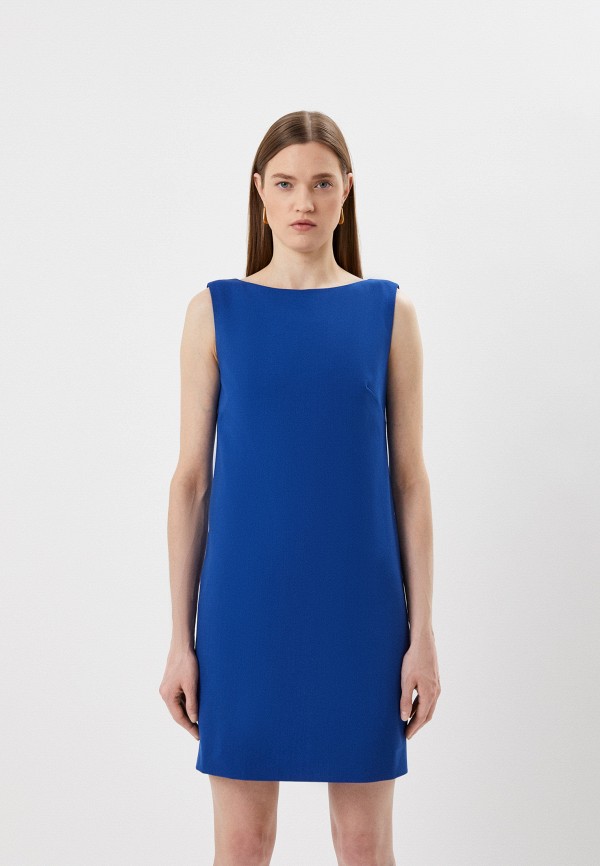 Платье Luisa Spagnoli синего цвета
