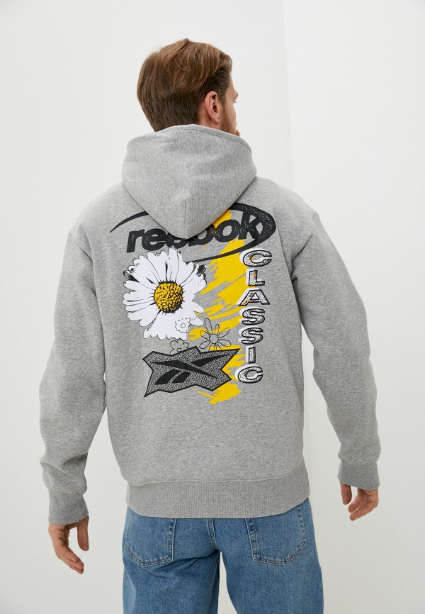 

Худи Reebok, Серый, CL 90s HOODIE