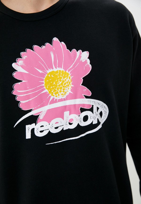 Свитшот Reebok черный, размер 48, фото 5