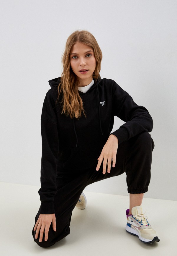 

Худи Reebok, Черный, RI SL FRENCH TERRY HOODIE