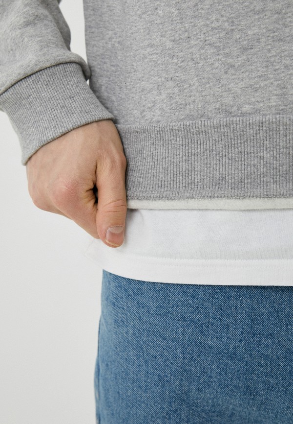 Свитшот Reebok серый, размер 52, фото 4