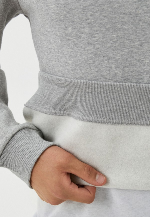 Свитшот Reebok серый, размер 56, фото 4