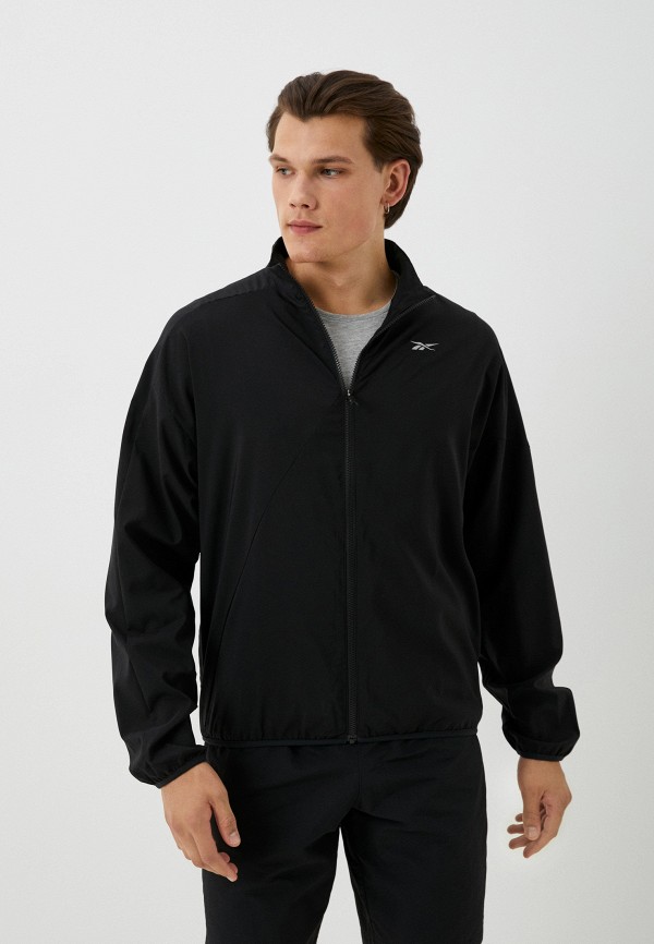 

Ветровка Reebok, Черный, RUNNING WOVEN WIND JKT