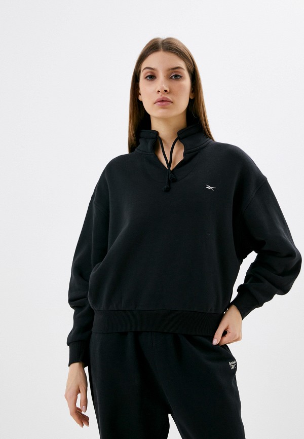 

Свитшот Reebok, Черный, CL WDE COTTON FT COVERUP