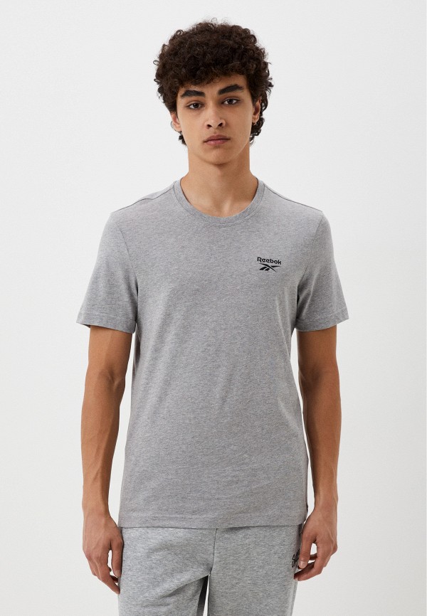 

Футболка Reebok, Серый, RI LEFT CHEST LOGO TEE