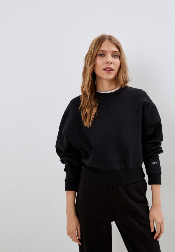 

Свитшот Reebok, Черный, TS DREAMBLEND CO MIDLAYER