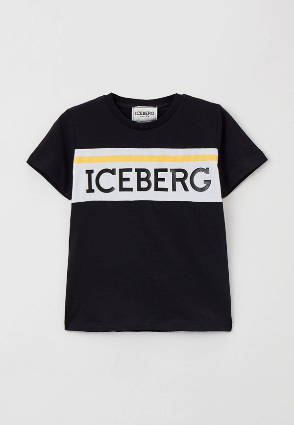 Футболка Iceberg черного цвета