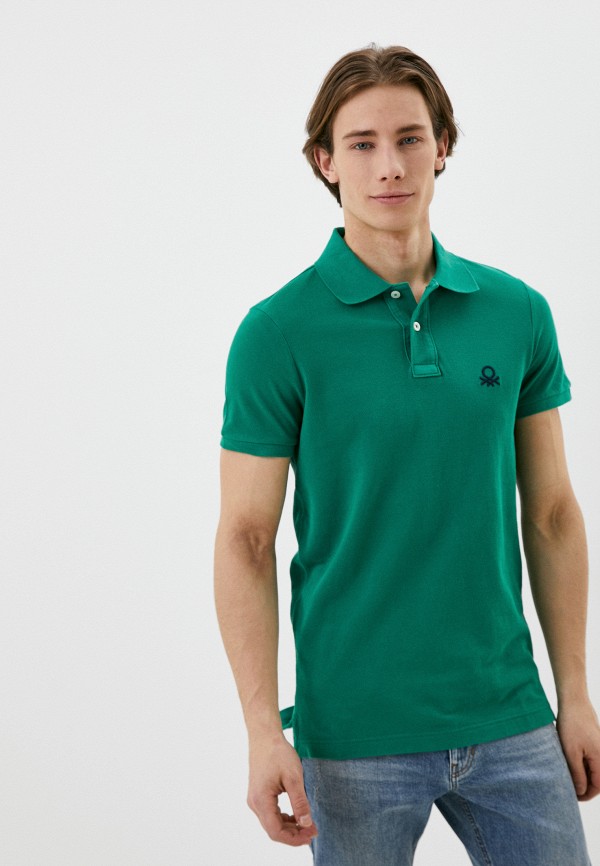 

Поло United Colors of Benetton, Зеленый
