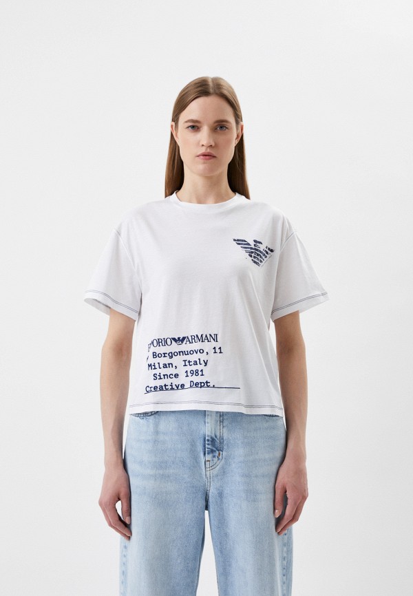 

Футболка Emporio Armani, Белый, CAPSULE MARE