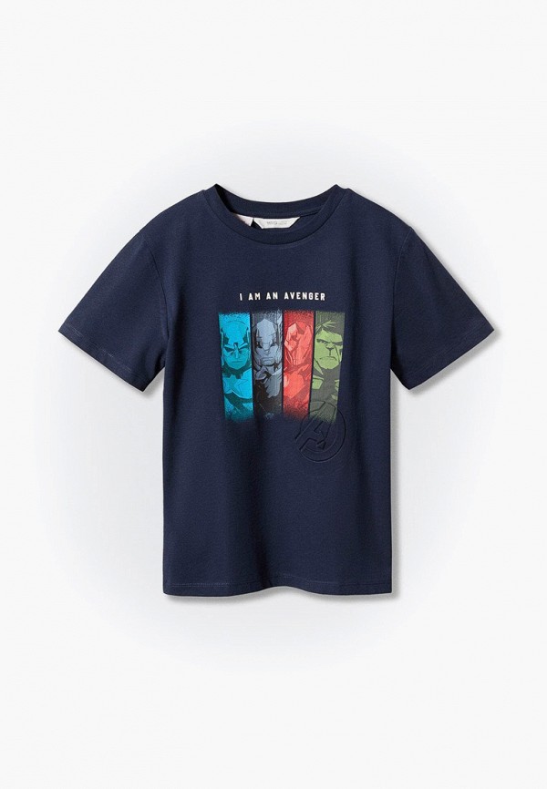 

Футболка Mango Kids, Синий, ASSEMBLE