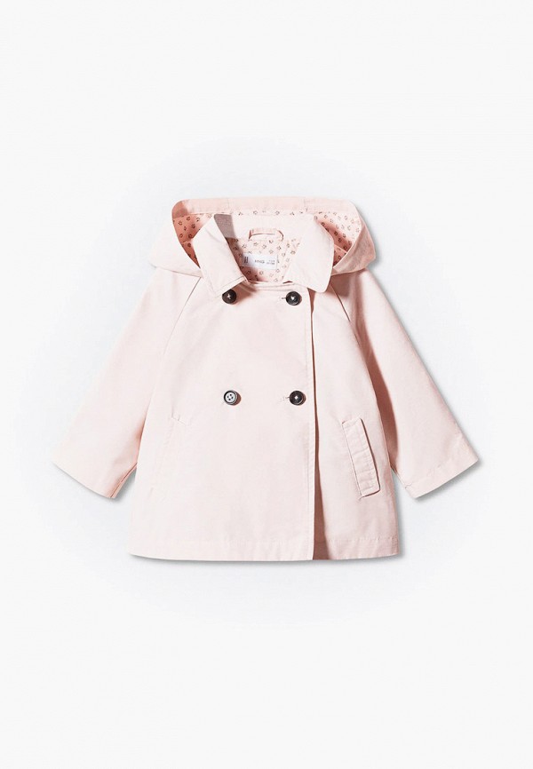 

Плащ Mango Kids, Розовый, GRACE4
