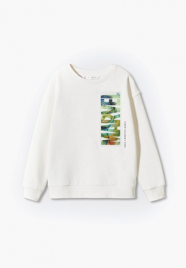 

Свитшот Mango Kids, Белый, FUSION