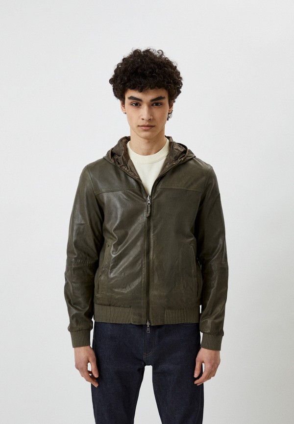 Куртка кожаная  Blouson