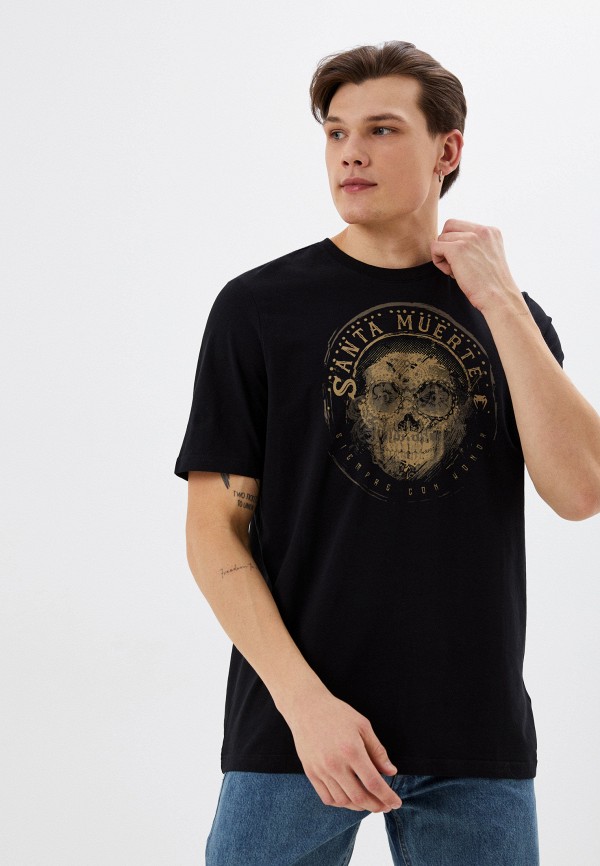

Футболка Venum, Черный, Venum "Santa Muerte Dark Side" T-Shirt - Black/Brown