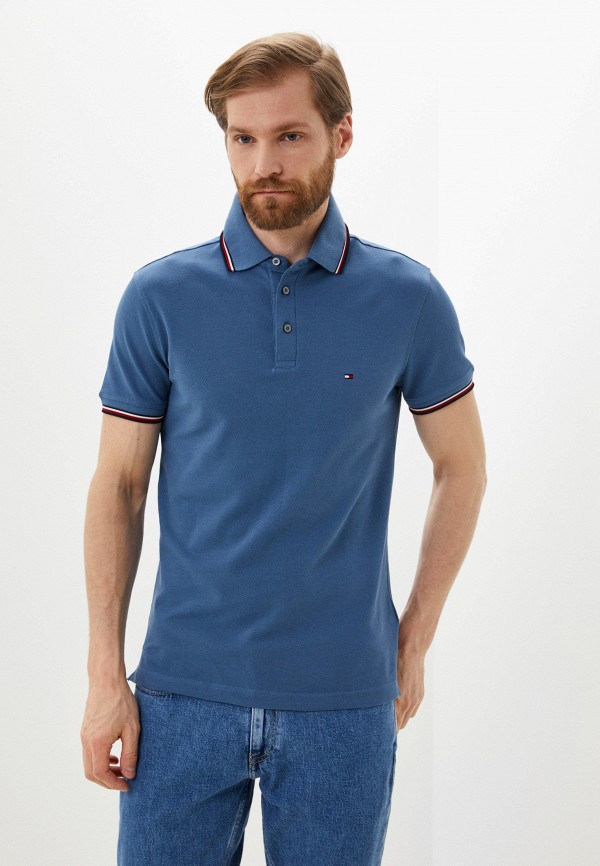 

Поло Tommy Hilfiger, Синий