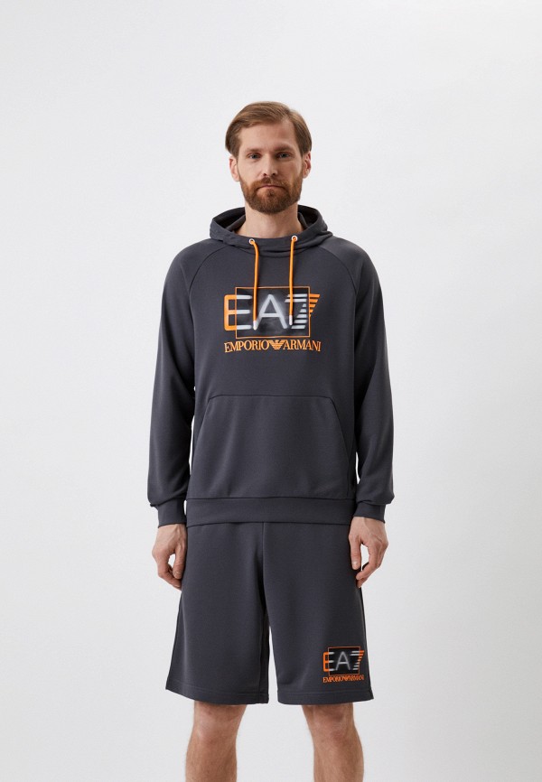 

Худи EA7, Серый