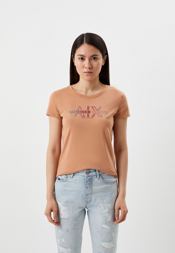 

Футболка Armani Exchange, Бежевый