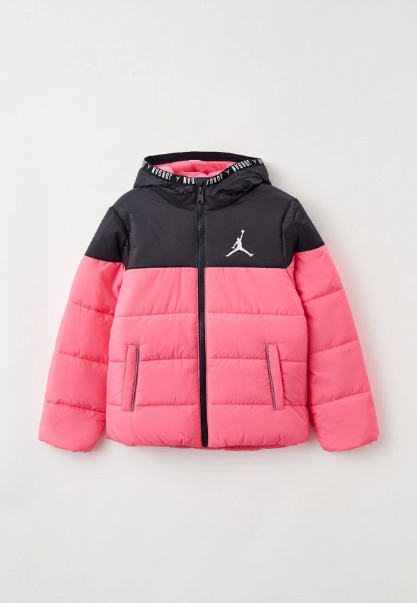 

Куртка утепленная Jordan, Розовый, JDN BASIC POLY PUFFER (GS)