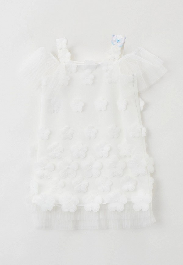 Платье Choupette белого цвета