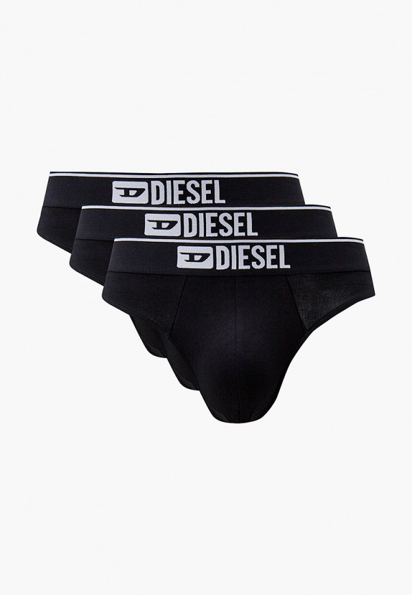 

Трусы 3 шт. Diesel, Черный, стринги
