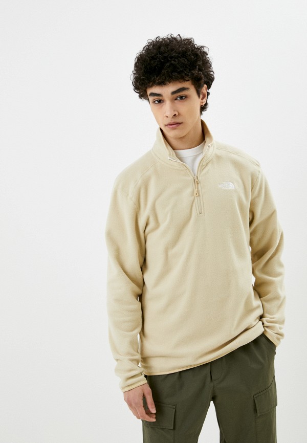 

Олимпийка The North Face, Бежевый, M 100 GLACIER 1/4 ZP