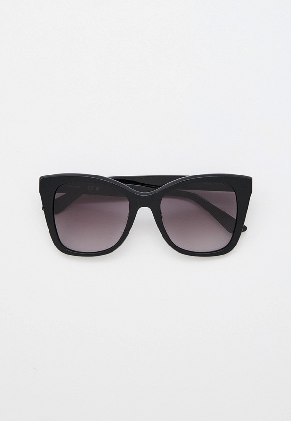 Очки солнцезащитные Calvin Klein черного цвета