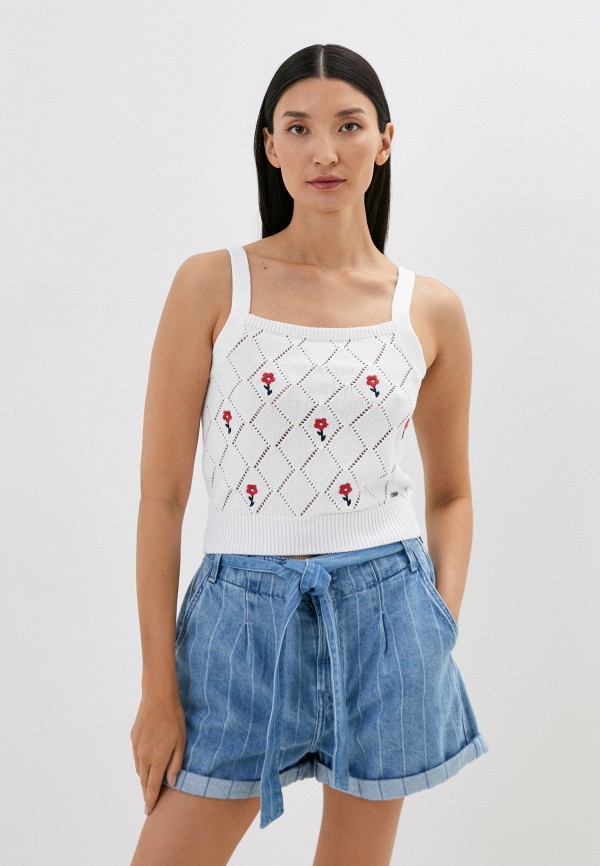 Топ Pepe Jeans, Белый