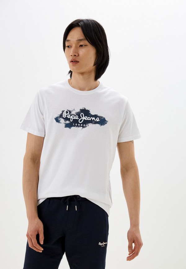 

Футболка Pepe Jeans, Белый, RAFFAEL