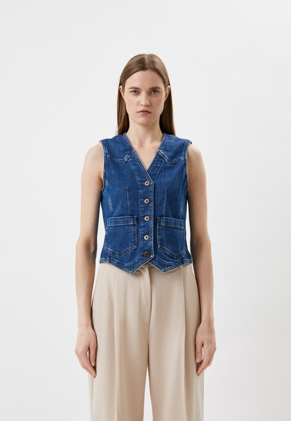 фото Жилет джинсовый weekend max mara