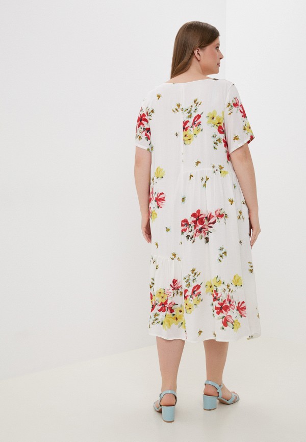 Платье Diverius белый, размер 48, фото 3