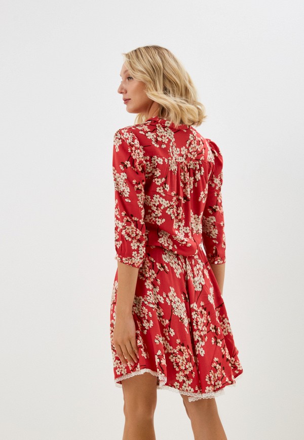 Платье Diverius коралловый, размер 42, фото 3