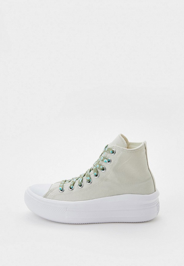 

Кеды Converse, Бежевый, CHUCK TAYLOR ALL STAR MOVE