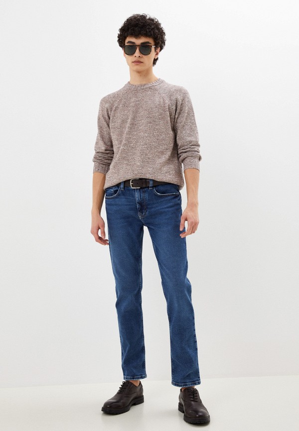 Джемпер United Colors of Benetton коричневый, размер 52, фото 2