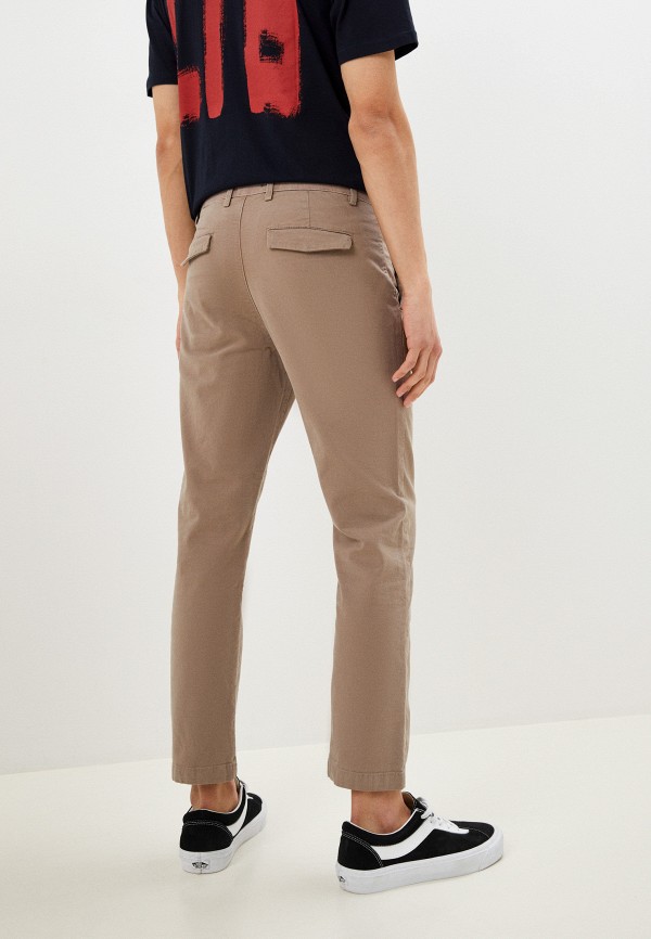 Брюки United Colors of Benetton бежевый, размер 54, фото 3