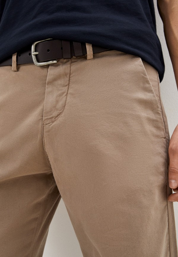 Брюки United Colors of Benetton бежевый, размер 54, фото 4