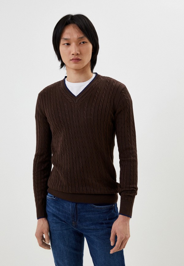 Пуловер Limarsini коричневого цвета