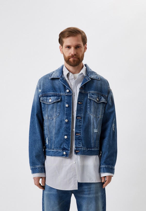 

Куртка джинсовая MM6 Maison Margiela, Синий