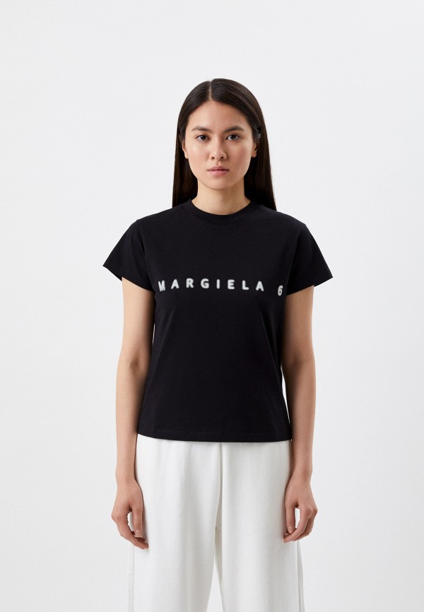 

Футболка MM6 Maison Margiela, Черный