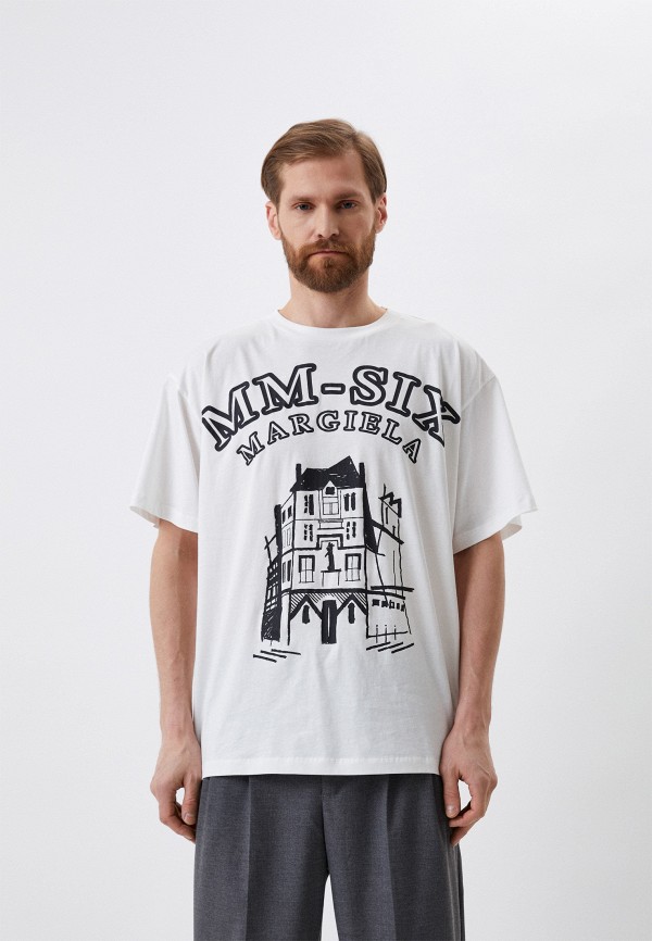 

Футболка MM6 Maison Margiela, Белый
