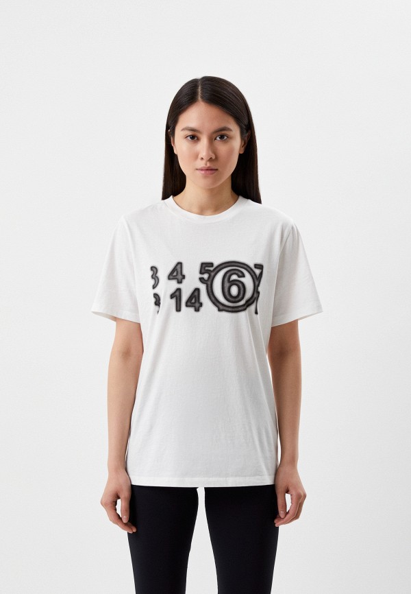 

Футболка MM6 Maison Margiela, Белый