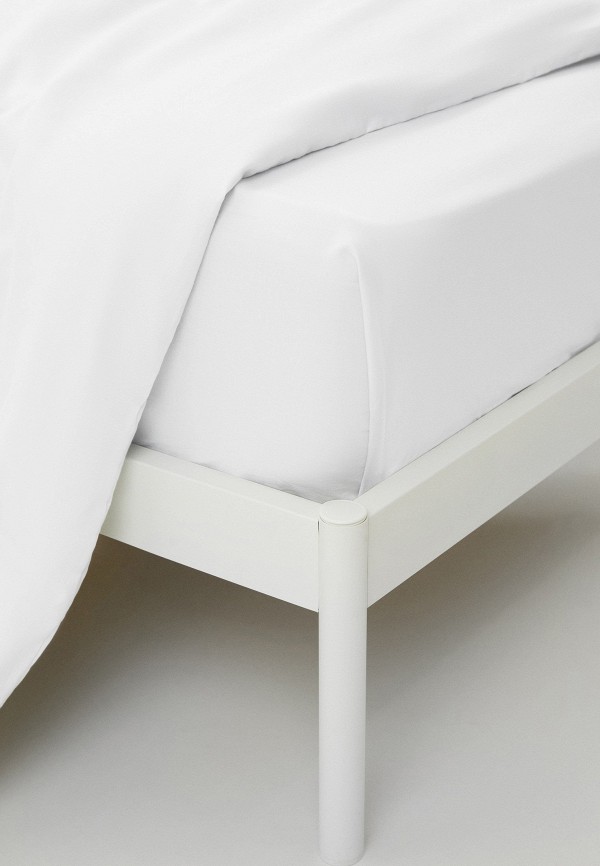 Простыня Евро Lamoda Home белый, размер 00, фото 2