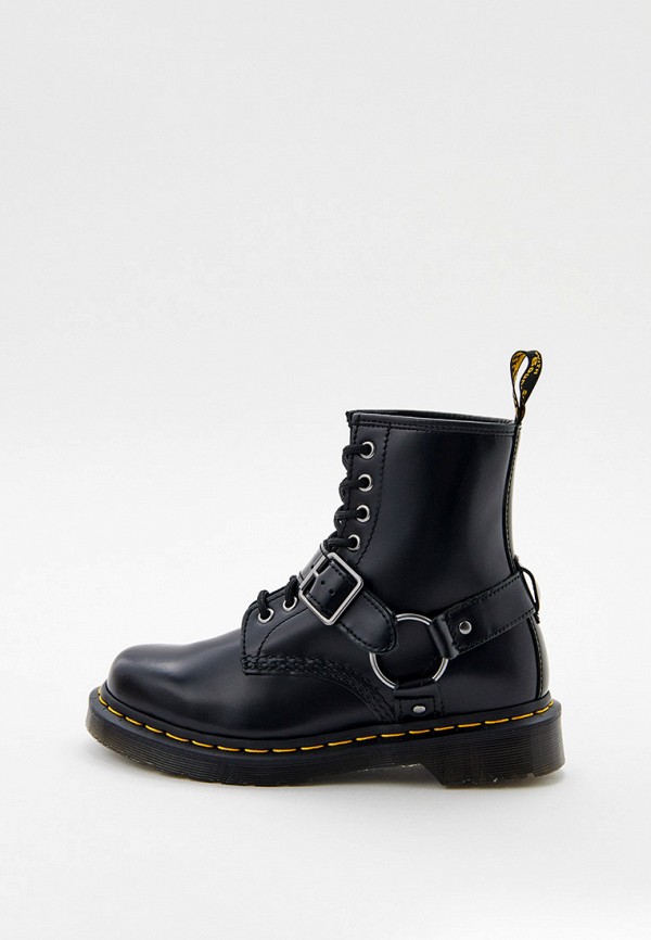 

Ботинки Dr. Martens, Черный, 1460 Harness - 8 Eye Boot