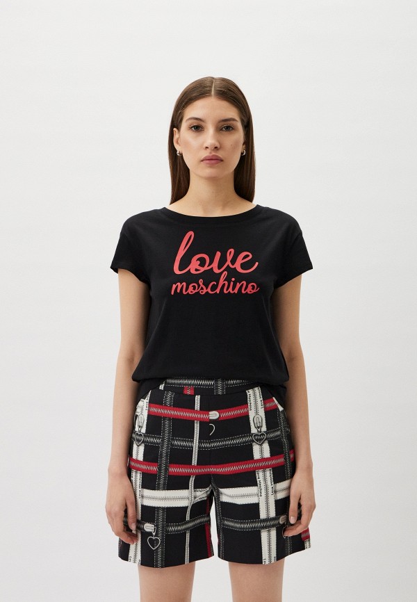 

Футболка Love Moschino, Черный