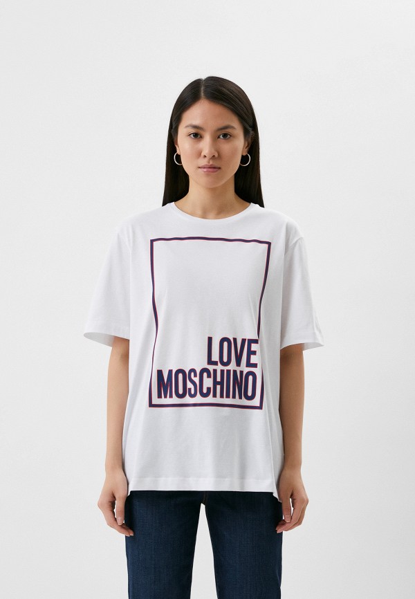 

Футболка Love Moschino, Белый
