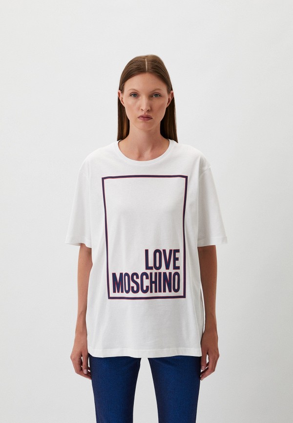 

Футболка Love Moschino, Белый